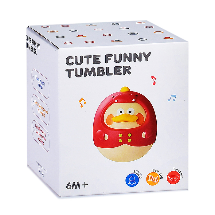 Фото к товару Неваляшка MD2152 "Утенок" в коробке Неваляшка MD2152 "Утенок" в коробке