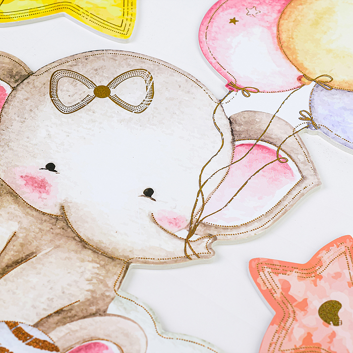 Фото к товару Наклейки интерьерные "Зверушки" МИКС самоклеющиеся фигурные ,объёмные размер наклейки 31* 48 см.. Наклейки интерьерные "Зверушки" МИКС самоклеющиеся фигурные ,объёмные размер наклейки 31* 48 см..