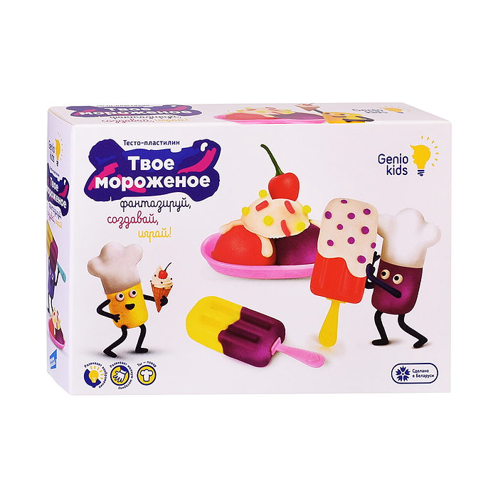 Набор для детской лепки "Твое мороженое" Набор для детской лепки "Твое мороженое"