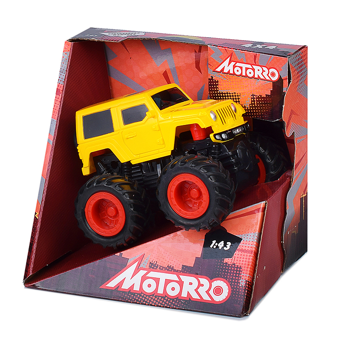 Фото к товару Машинка пластиковая инерционная Джип Машинка пластиковая инерционная Джип