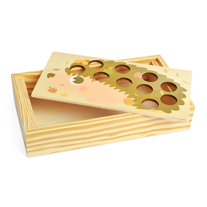 Фото к товару Игра развивающая D1906 "Ежик Тук-тук" Игра развивающая D1906 "Ежик Тук-тук"