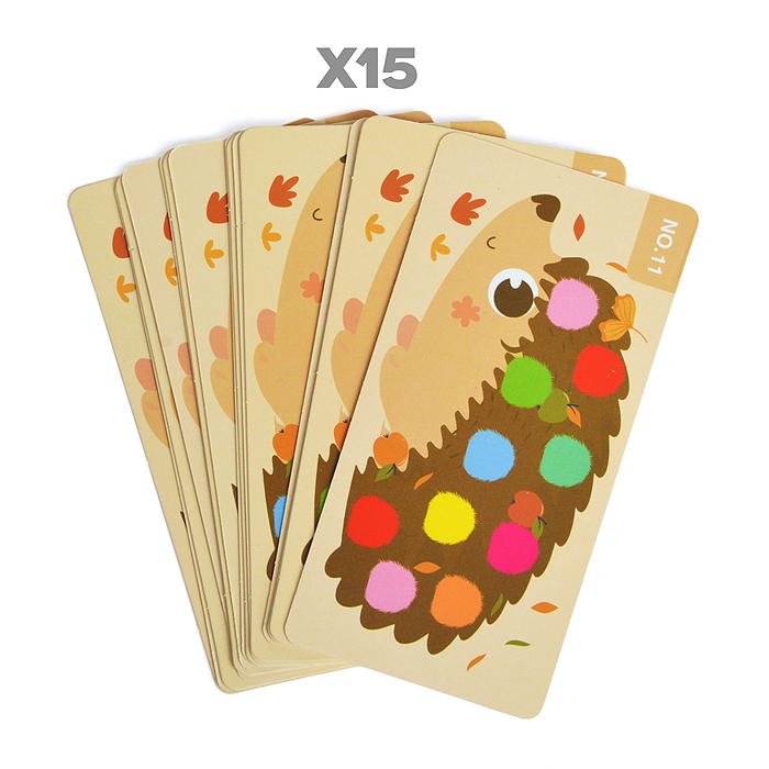 Фото к товару Игра развивающая D1906 "Ежик Тук-тук" Игра развивающая D1906 "Ежик Тук-тук"