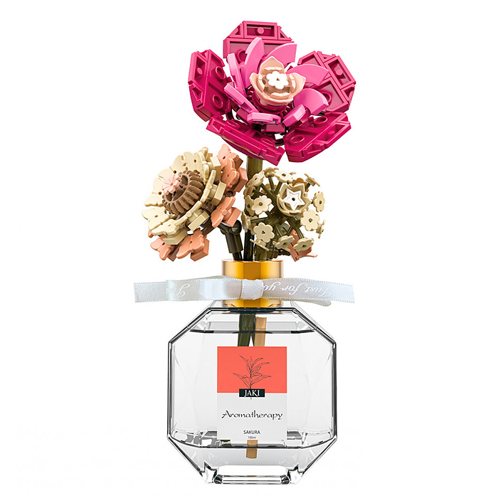 Конструктор JK2507 "Цветочная композиция" 135 дет., в коробке