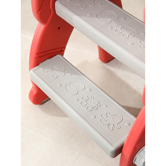 Фото к товару Горка детская UT0110 "Астронавт" (цвет красный) Горка детская UT0110 "Астронавт" (цвет красный)