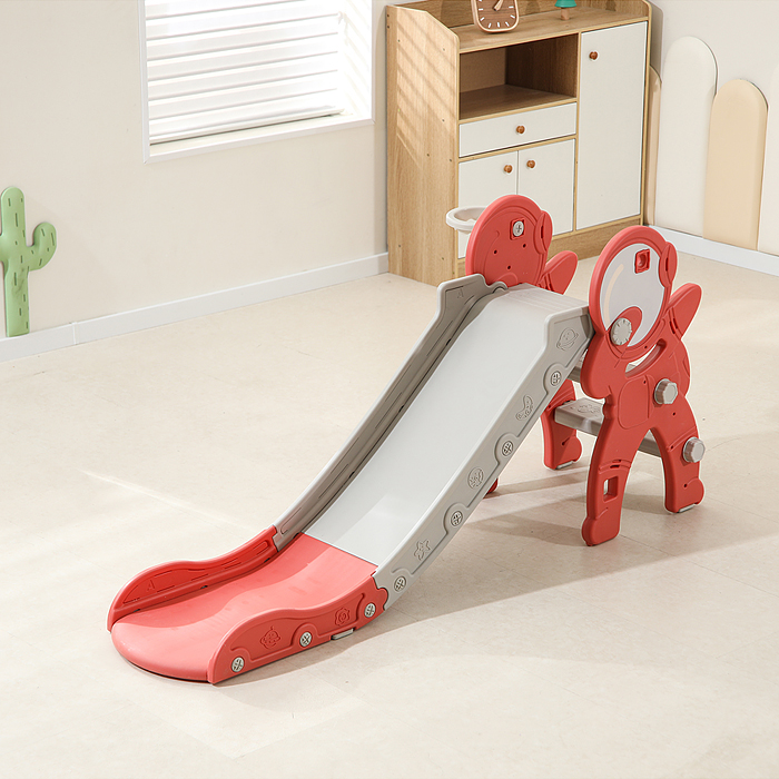 Фото к товару Горка детская UT0110 "Астронавт" (цвет красный) Горка детская UT0110 "Астронавт" (цвет красный)