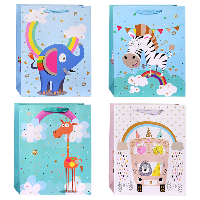 Пакет подарочный 00-6297 "Детский праздник" 26*32*10,5 см. Пакет подарочный 00-6297 "Детский праздник" 26*32*10,5 см.