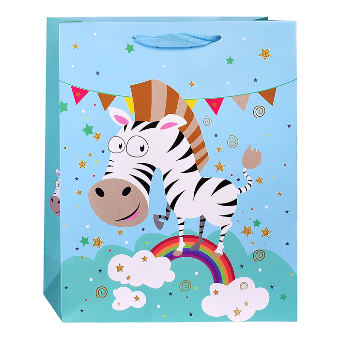 Фото к товару Пакет подарочный 00-6297 "Детский праздник" 26*32*10,5 см. Пакет подарочный 00-6297 "Детский праздник" 26*32*10,5 см.