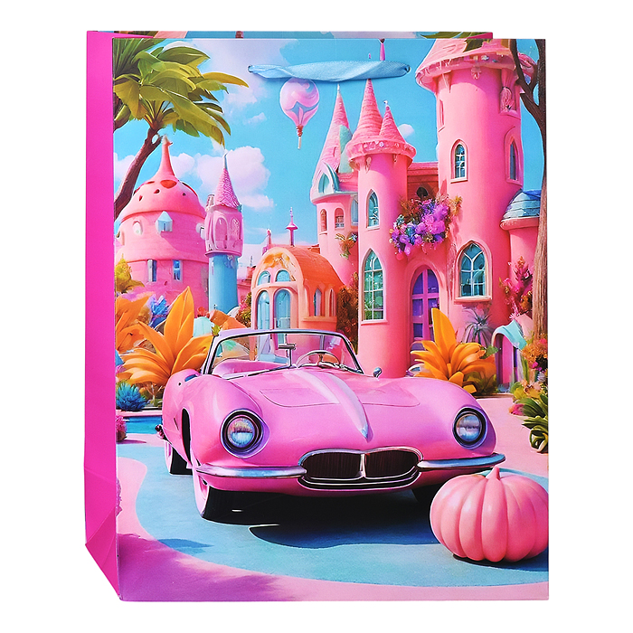 Фото к товару Пакет подарочный 00-6302 "Подарок для принцессы" 26*32*10,5 см. Пакет подарочный 00-6302 "Подарок для принцессы" 26*32*10,5 см.