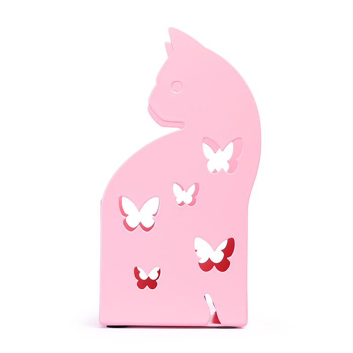 Фото к товару Подставка для пишущих принадлежностей "Сat" 8x8x6,8 см, в форме кошечки, высота боковинки с Подставка для пишущих принадлежностей "Сat" 8x8x6,8 см, в форме кошечки, высота боковинки с