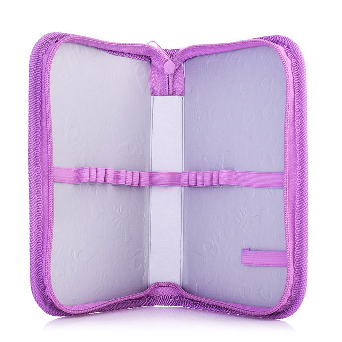 Фото к товару Пенал односекционный "Soft, Девушка с котами 2023" Пенал односекционный "Soft, Девушка с котами 2023"