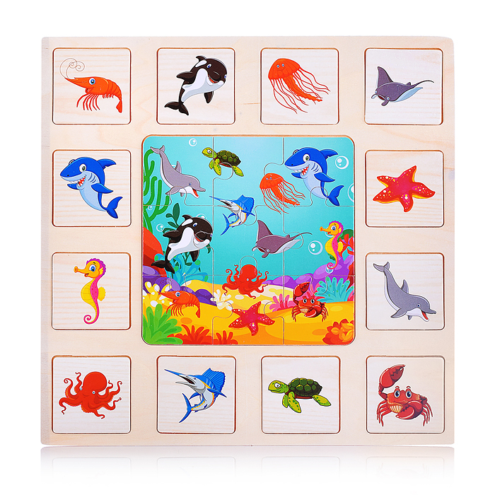 Пазл D1936 "Подводный мир" Пазл D1936 "Подводный мир"