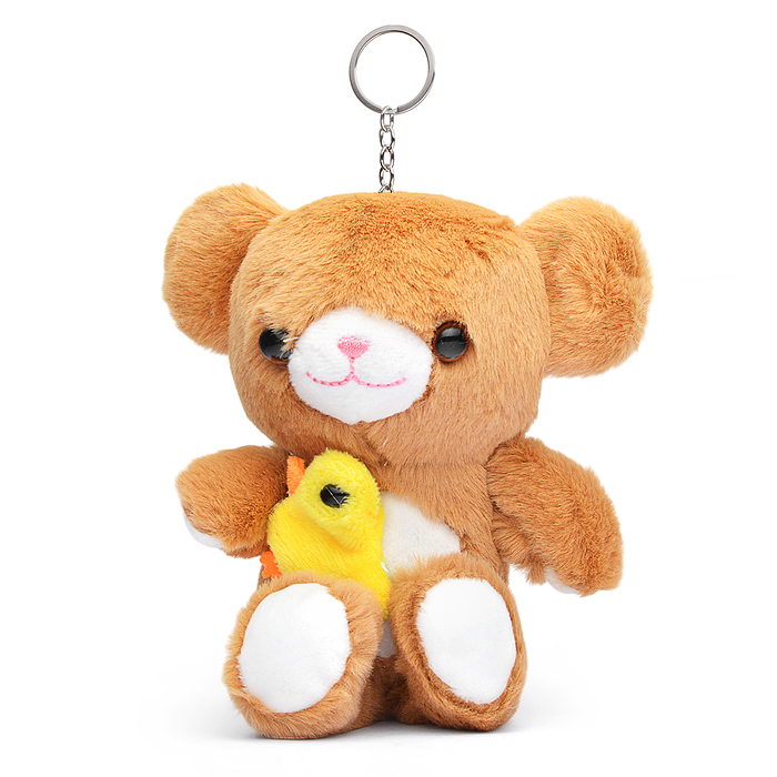 Мягкая игрушка M1315 "Медведь" с сумочкой в виде уточки