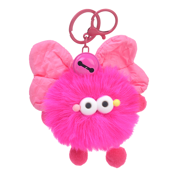 Мягкая игрушка-брелок M1150 "Чудик с бантиком" 7 см.