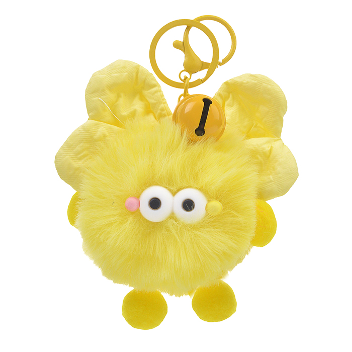 Мягкая игрушка-брелок M1150 "Чудик с бантиком" 7 см.