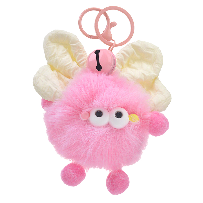 Мягкая игрушка-брелок M1150 "Чудик с бантиком" 7 см.