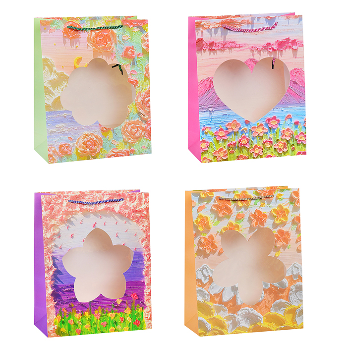 Пакет подарочный 26*32*10 "Весеннее настроение" Пакет подарочный 26*32*10 "Весеннее настроение"