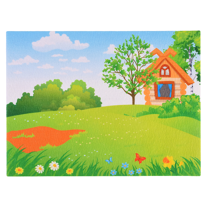 Набор из фетра на липучках "Ферма" (европодвес)