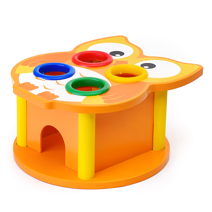 Фото к товару Стучалка D1560 "Сова" в коробке Стучалка D1560 "Сова" в коробке