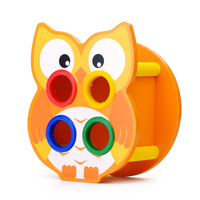 Фото к товару Стучалка D1560 "Сова" в коробке Стучалка D1560 "Сова" в коробке