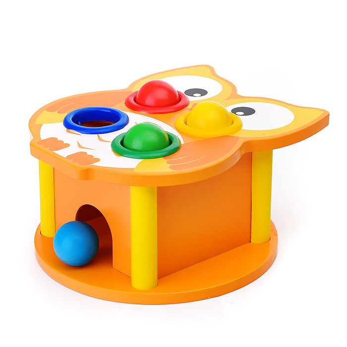 Фото к товару Стучалка D1560 "Сова" в коробке Стучалка D1560 "Сова" в коробке