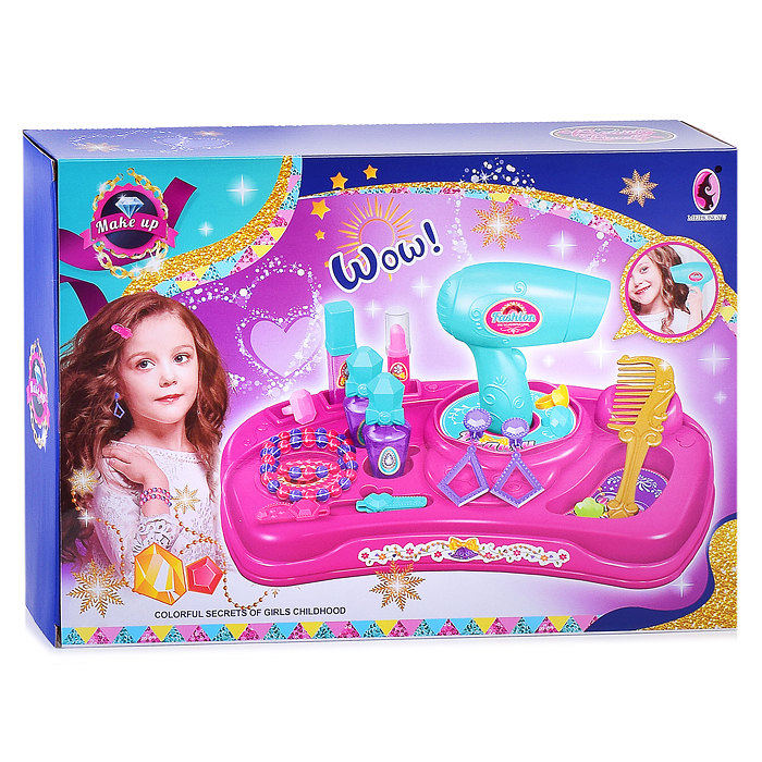 Фото к товару Игровой набор стилист KL3099 "Студия красоты" в коробке Игровой набор стилист KL3099 "Студия красоты" в коробке