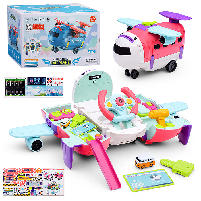 Фото к товару Игровой центр T903A "Самолет" в коробке Игровой центр T903A "Самолет" в коробке