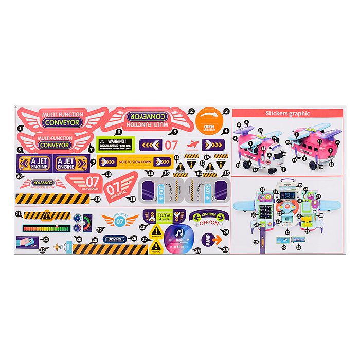 Фото к товару Игровой центр T903A "Самолет" в коробке Игровой центр T903A "Самолет" в коробке