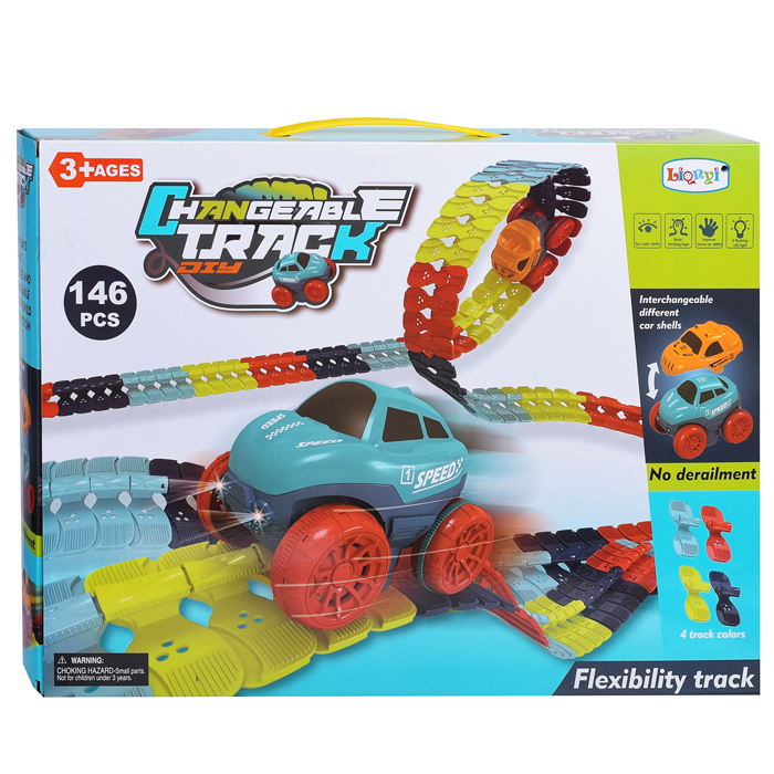 Фото к товару Автотрек 1366A-03 в коробке Автотрек 1366A-03 в коробке