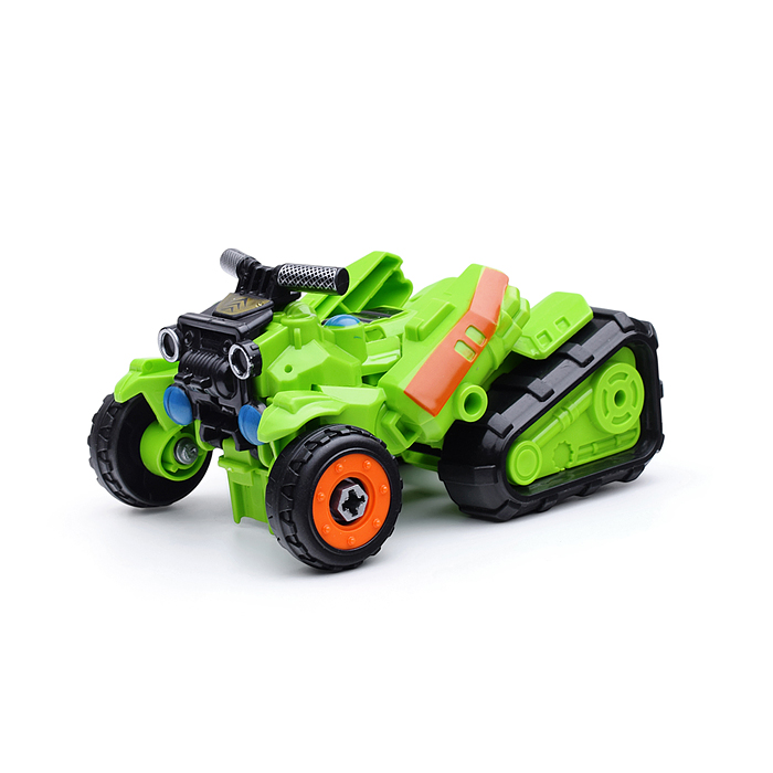 Конструктор RL589-19E "Робот Car" с отверткой, в коробке