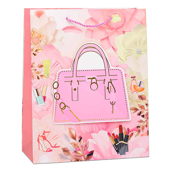 Фото к товару Пакет подарочный 00-6366 "Style №2" 26х32х10 см Пакет подарочный 00-6366 "Style №2" 26х32х10 см