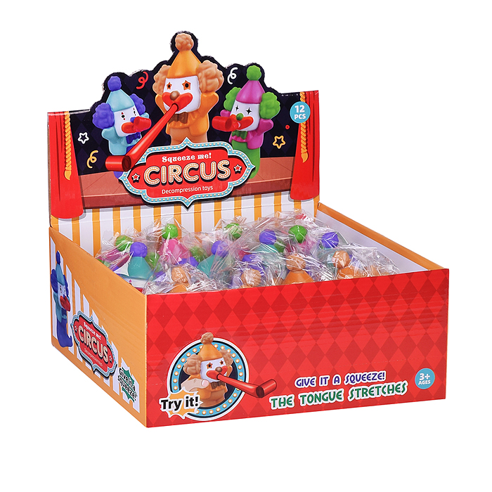 Фото к товару Игрушка-антистресс 00-4789 "Клоун" Игрушка-антистресс 00-4789 "Клоун"