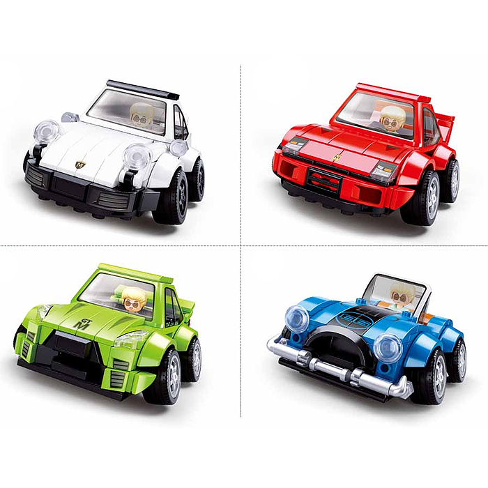 Конструктор M38-B1205 "Автомобиль" в коробке