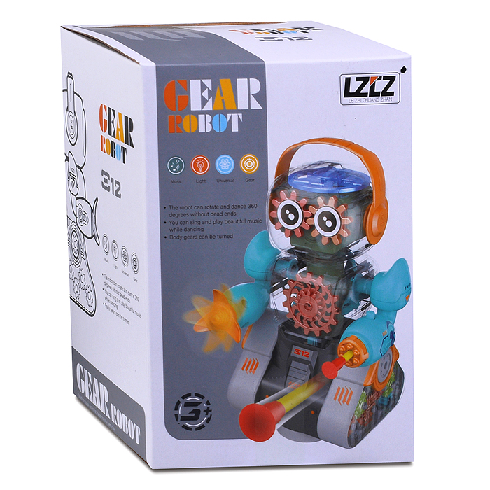 Фото к товару Робот 6678-12 "Cear robot" в коробке Робот 6678-12 "Cear robot" в коробке