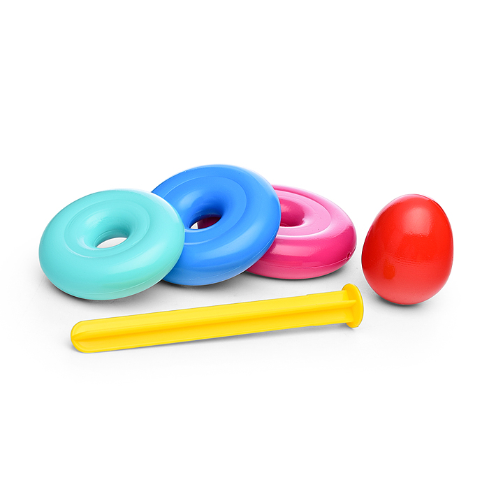 Фото к товару Пирамида "Капелька" 22см, 8дет. (в сетке) Пирамида "Капелька" 22см, 8дет. (в сетке)