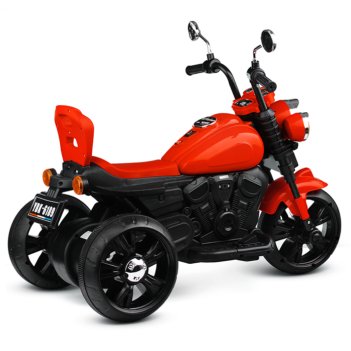 Мотоцикл U023429Y "Спорт байк" на аккумуляторе, в коробке (красный)