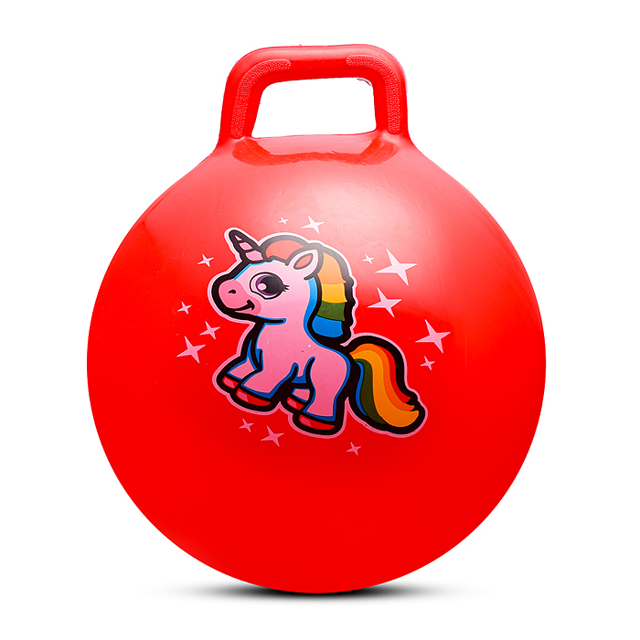 Фото к товару Мяч с ручкой 45см 00-1570 "Единорог" (цвет в ассортименте) Мяч с ручкой 45см 00-1570 "Единорог" (цвет в ассортименте)