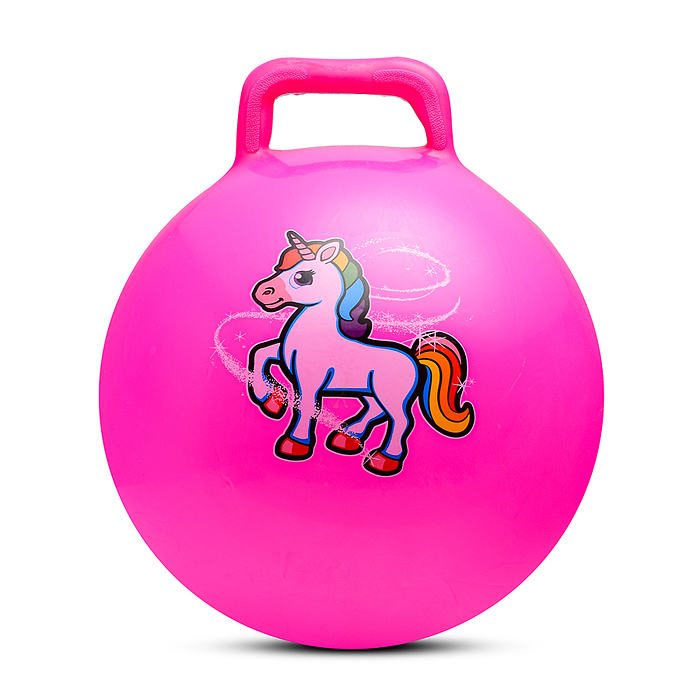 Фото к товару Мяч с ручкой 45см 00-1570 "Единорог" (цвет в ассортименте) Мяч с ручкой 45см 00-1570 "Единорог" (цвет в ассортименте)