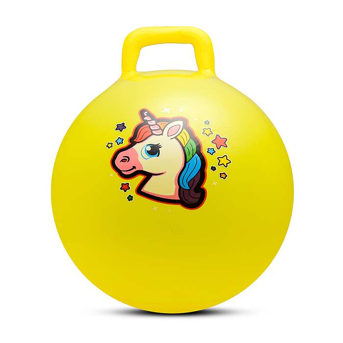 Фото к товару Мяч с ручкой 45см 00-1570 "Единорог" (цвет в ассортименте) Мяч с ручкой 45см 00-1570 "Единорог" (цвет в ассортименте)