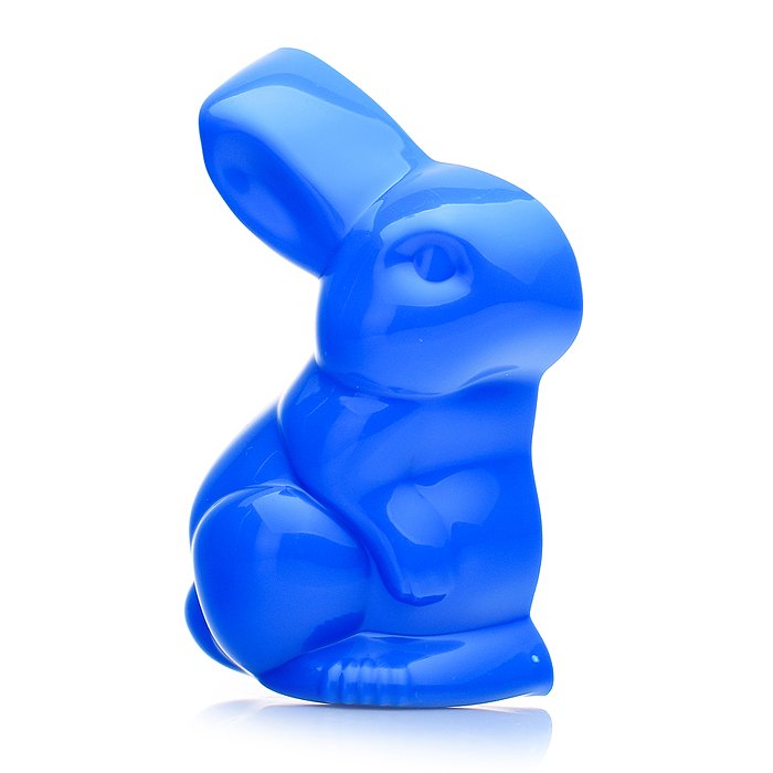 Набор №251: ведро среднее с наклейкой, совок №2, грабельки №2, формочки (заяц + лошадка), кораблик "