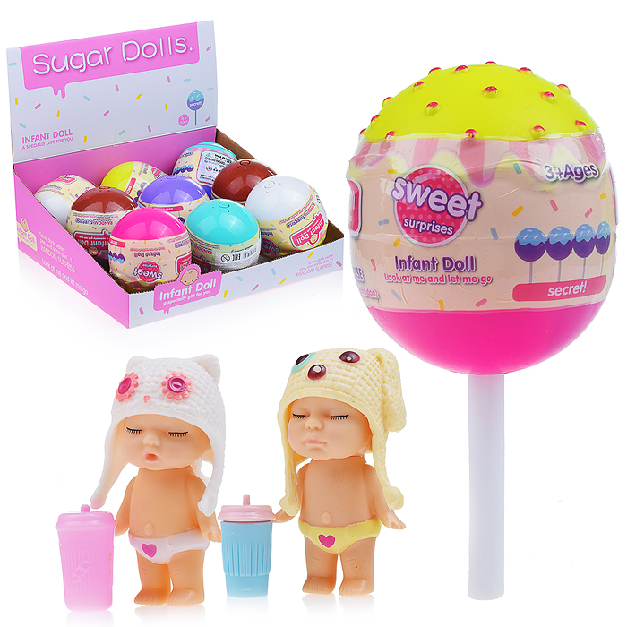 Пупс 3357-1 в шаре, в коробке Пупс 3357-1 в шаре, в коробке