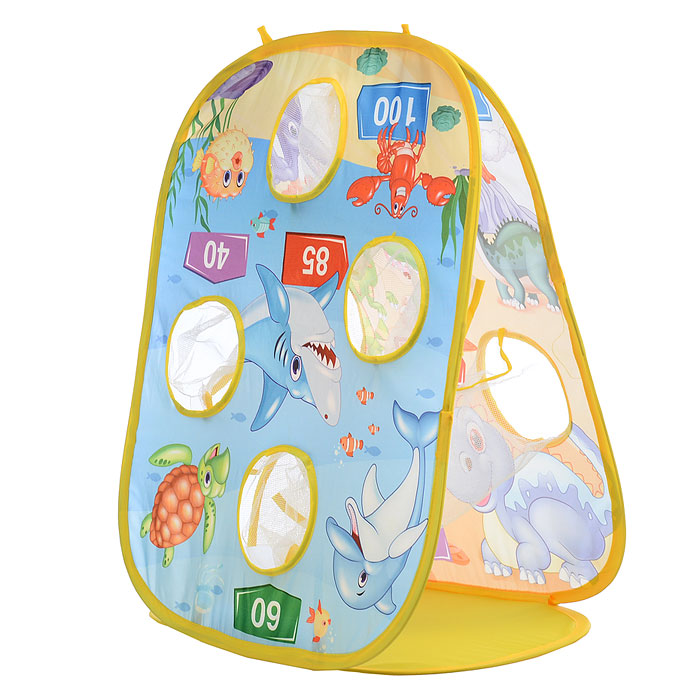 Фото к товару Палатка детская "Меткий бросок" 889-228, в пакете Палатка детская "Меткий бросок" 889-228, в пакете