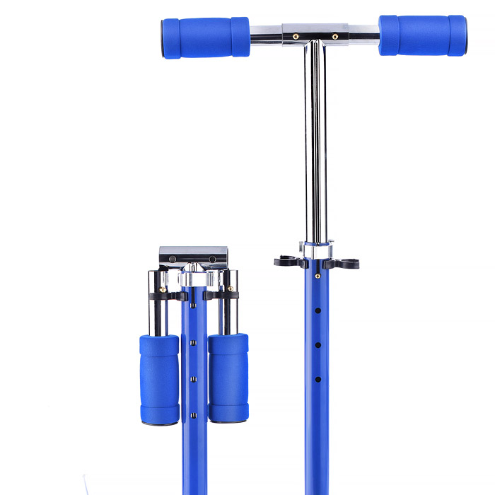 Фото к товару Самокат 2-х колесный ROCKET,колеса PU/ 125 мм,ABEC 7, синий Самокат 2-х колесный ROCKET,колеса PU/ 125 мм,ABEC 7, синий