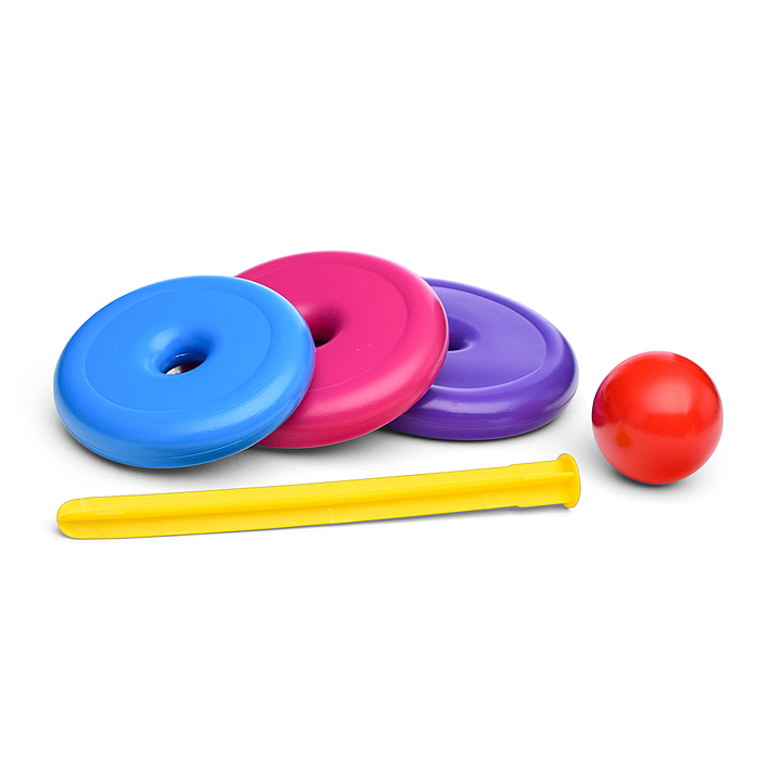 Фото к товару Пирамида "XL" 27см, 10дет. (в сетке) Пирамида "XL" 27см, 10дет. (в сетке)