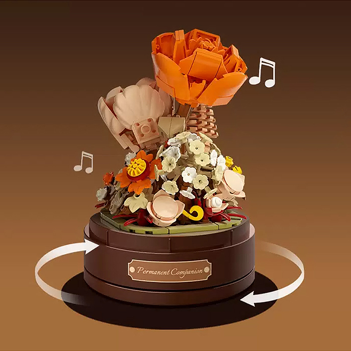 Конструктор JK2673 "Композиция в колбе" 234 дет., в коробке