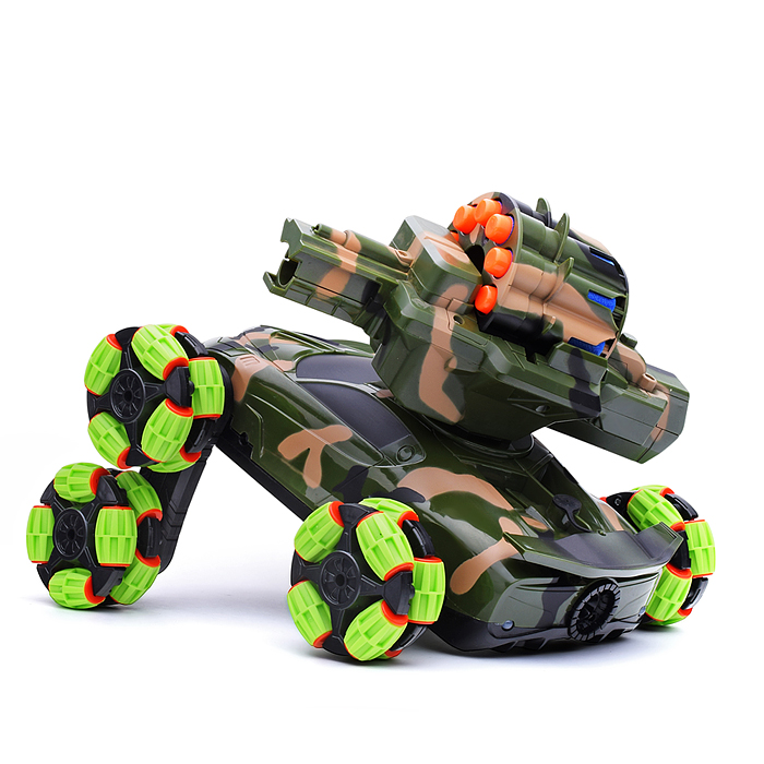 Фото к товару Машина QF665-12A "Rasing с пушкой-3" р/у, 27MHz, в коробке Машина QF665-12A "Rasing с пушкой-3" р/у, 27MHz, в коробке