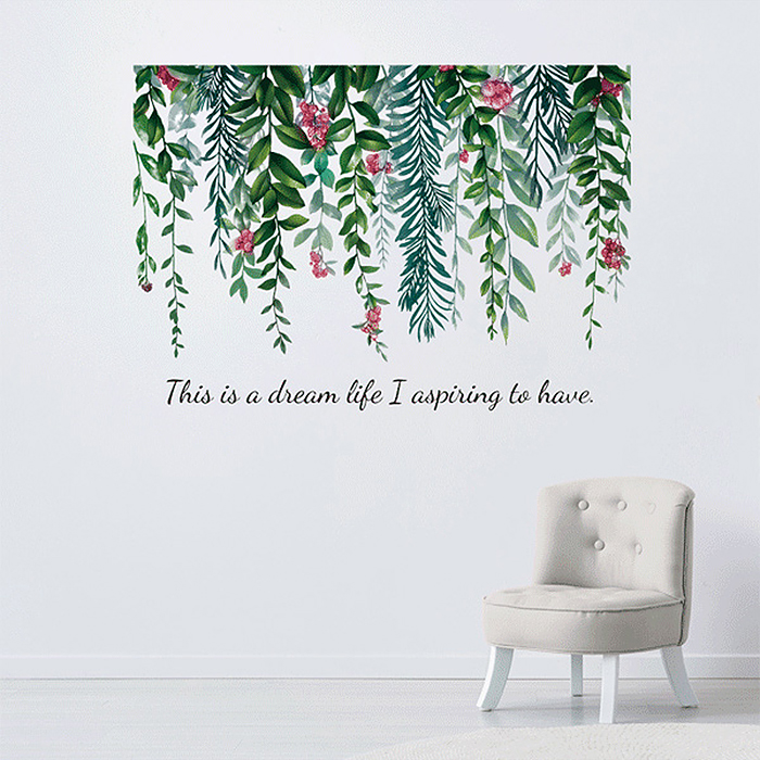 Интерьерная наклейка "In paradise" 60x90 см, ПВХ, в пластиковом пакете с блистерным подвесо Интерьерная наклейка "In paradise" 60x90 см, ПВХ, в пластиковом пакете с блистерным подвесо