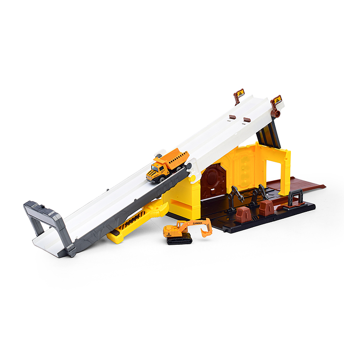 Фото к товару Парковка-трек MH-197 "Street convoy" в коробке Парковка-трек MH-197 "Street convoy" в коробке