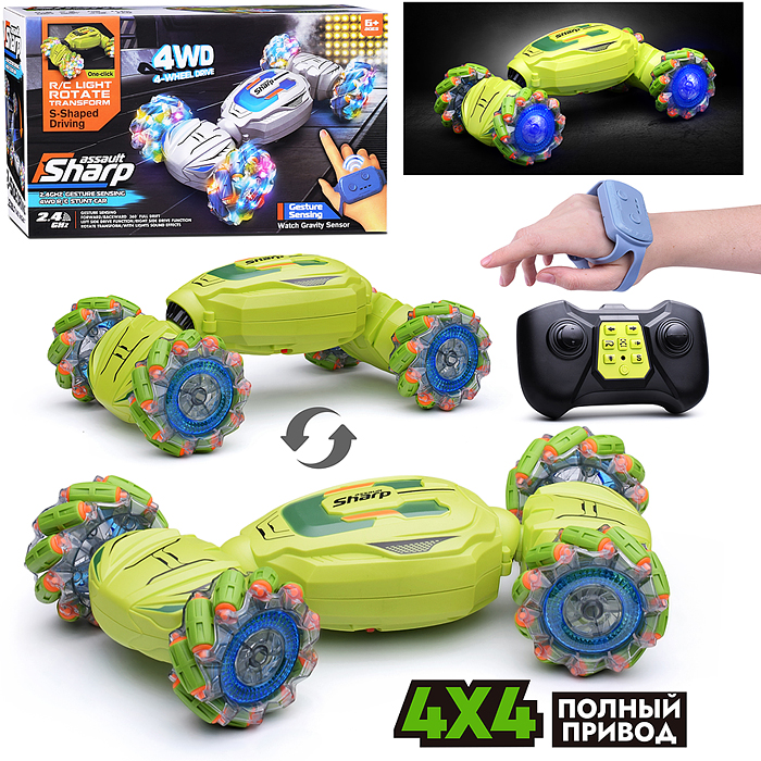 Машина JD155-18A "Искра" на р/у, 27 MHz в коробке