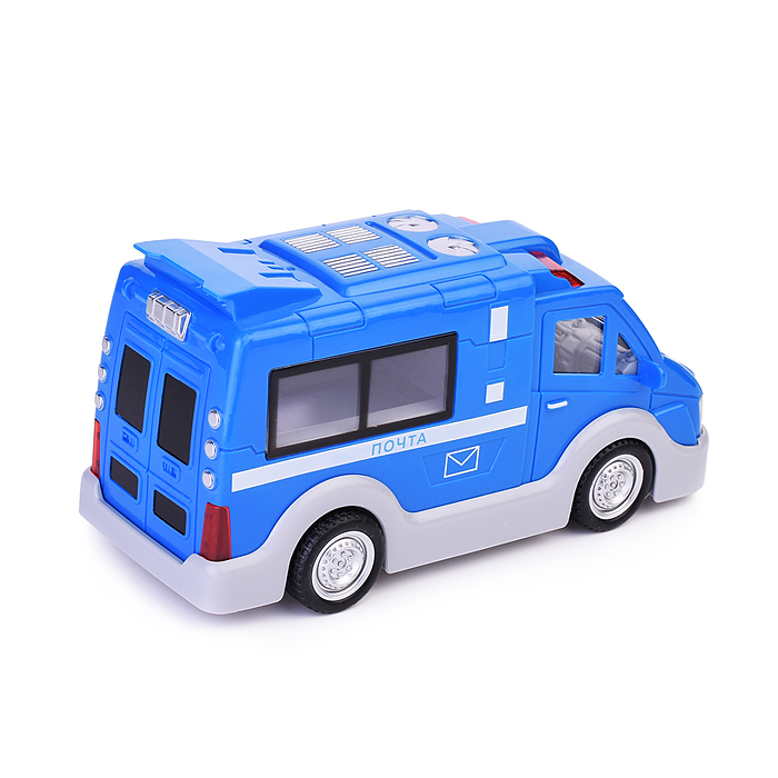 Фото к товару Почта", автомобиль инерционный (со светом и звуком) (в пакете) Почта", автомобиль инерционный (со светом и звуком) (в пакете)