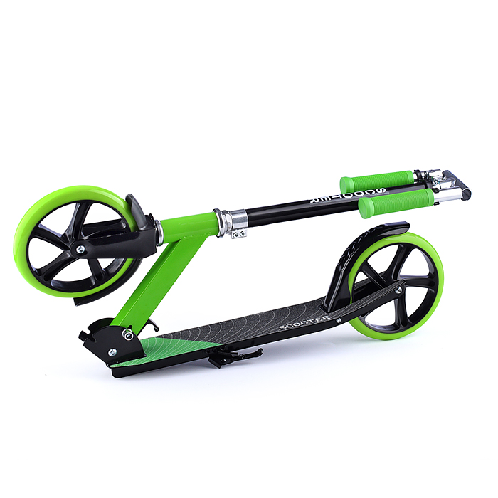 Фото к товару Самокат U037839Y 2-х кол., зеленый, PU, ABEC 7, в коробке Самокат U037839Y 2-х кол., зеленый, PU, ABEC 7, в коробке